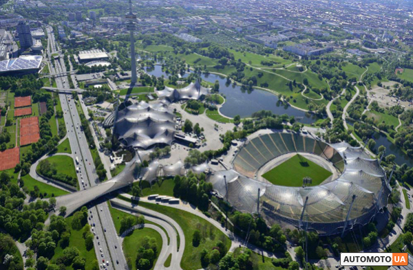 Знаменитый мюнхенский Олимпийский парк