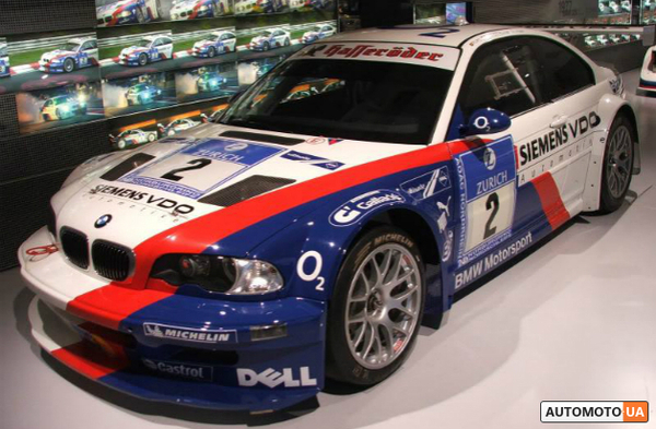 BMW M3 GTR в музее БМВ
