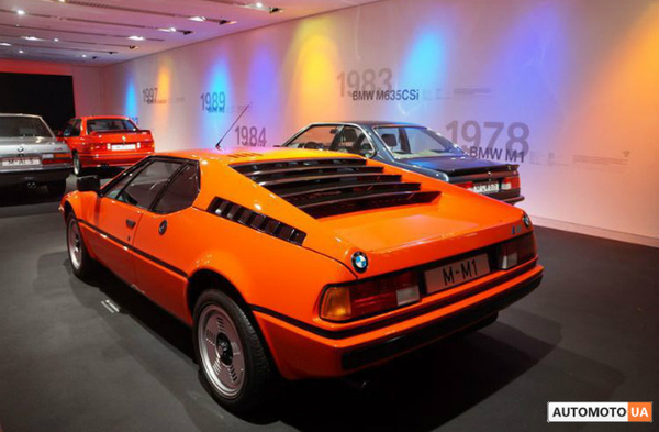 BMW M1 в мюнхенском музее