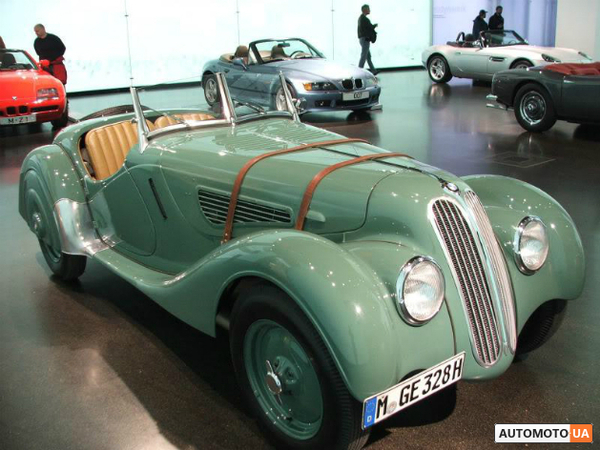 BMW 328 в музее БМВ в Мюнхене