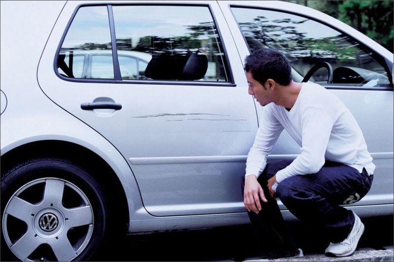 Устранение царапин и повреждений на автомобиле после покупки
