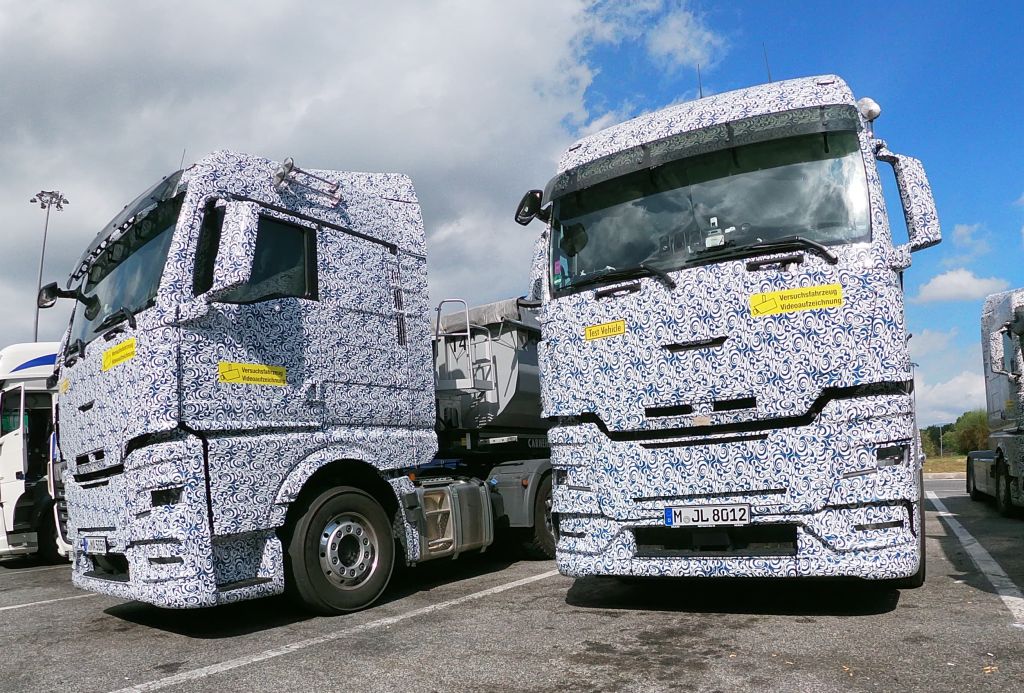 Тягачи MAN TGX  с обновленным дизайном кабины