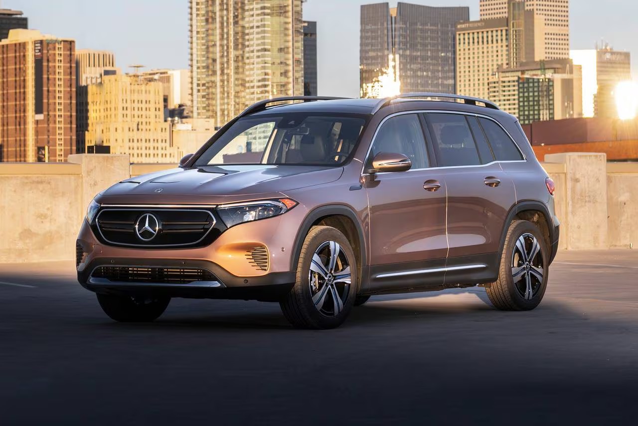 Семиместный электромобиль Mercedes-Benz EQB