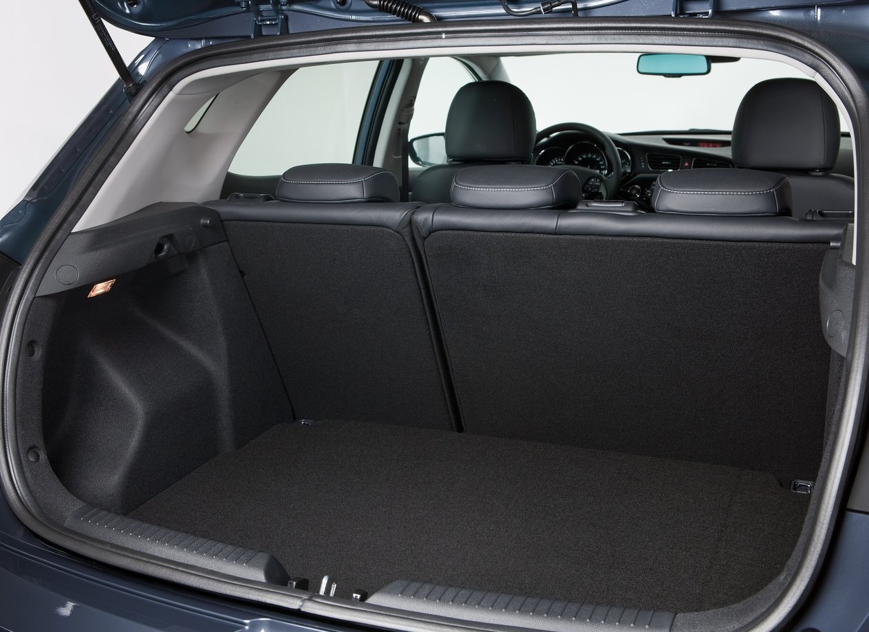 сколько места в багажнике Kia Ceed