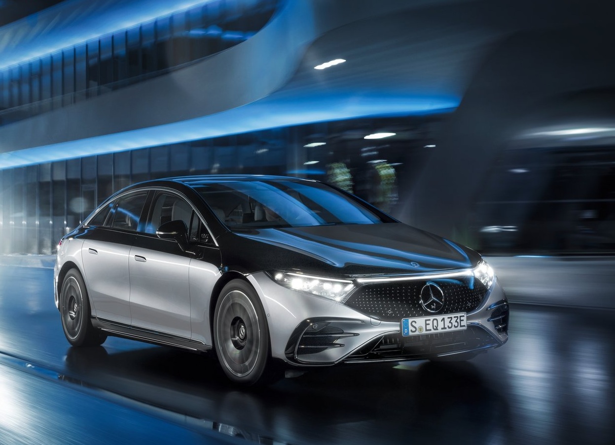 Запас ходу Mercedes-Benz EQS взимку