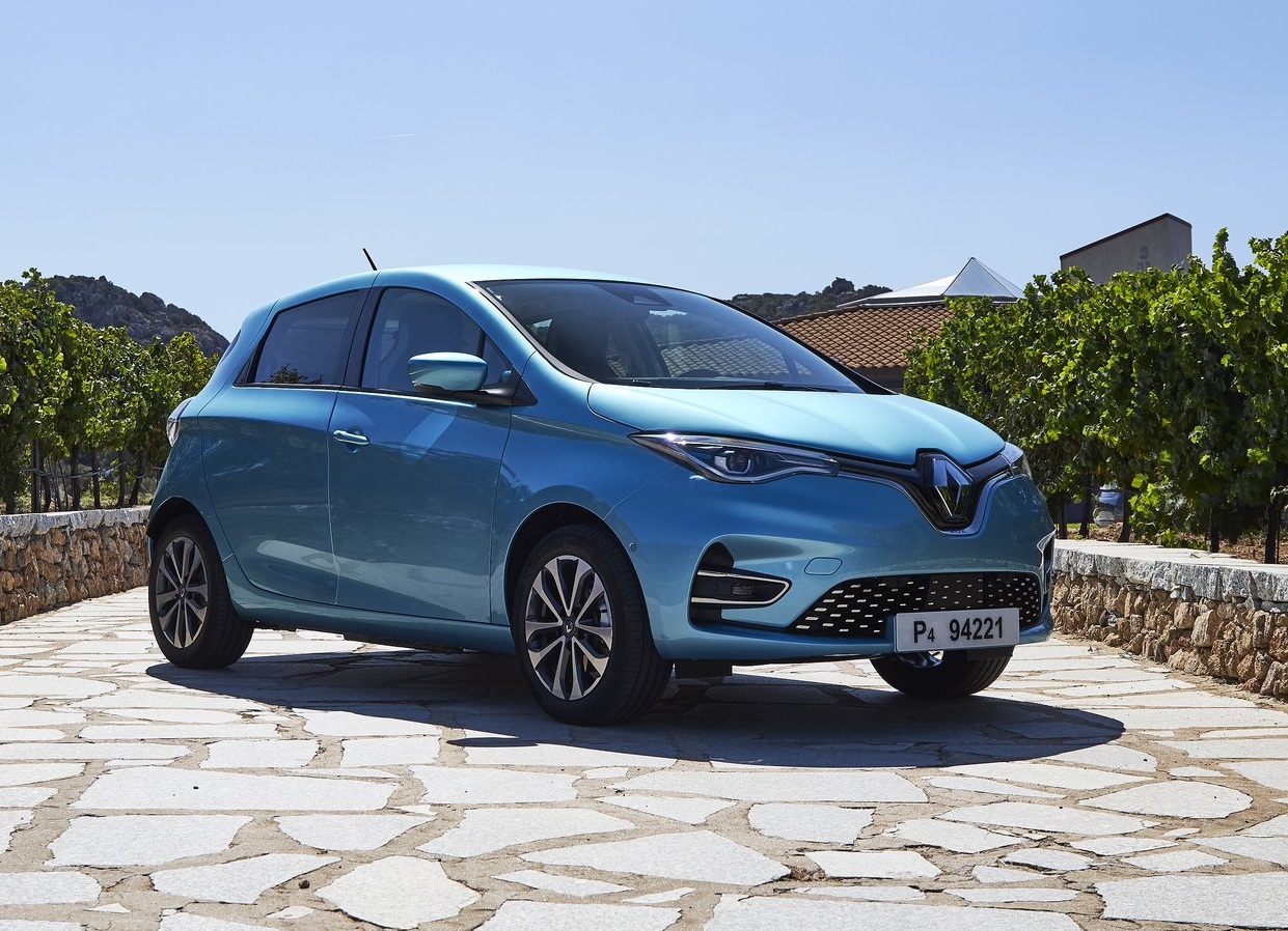 вибрати електрокар Renault Zoe з Європи