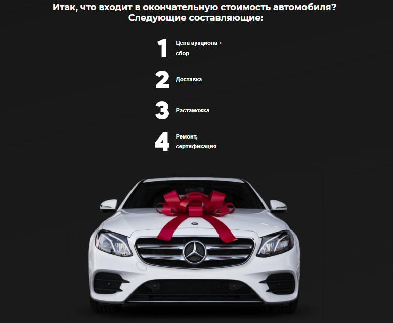 Как пригнать машину из Америки