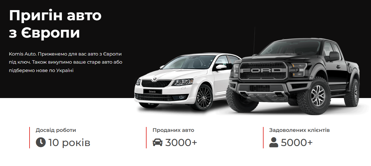 де знайти авто з європейських аукціонів