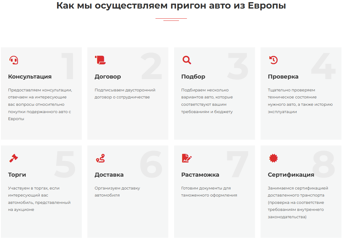 как пригнать авто из Европы