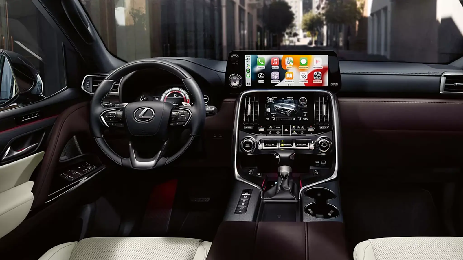 комплектации салона Lexus LX